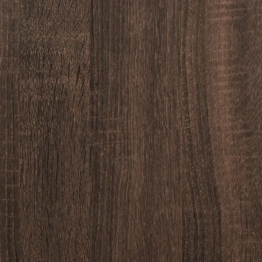 vidaXL Kaminumrandung Braun Eichen-Optik 100x30x87,5 cm Holzwerkstoff
