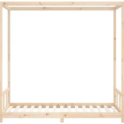 vidaXL Kinderbett 90x190 cm Massivholz Kiefer