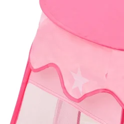 vidaXL Kinder-Spielzelt mit 250 Bällen Rosa 102x102x82 cm