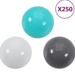 vidaXL Kinder-Spielzelt mit 250 Bällen Rosa 102x102x82 cm
