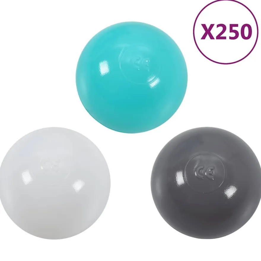 vidaXL Kinder-Spielzelt mit 250 Bällen Rosa 102x102x82 cm