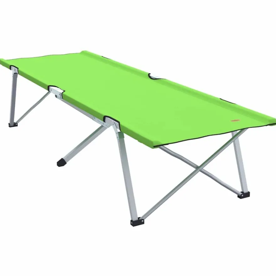 vidaXL Klapp Schlafbett fürs Camping 2 pcs Grün 194 x 62,5 x 42,5 cm