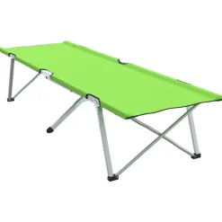 vidaXL Klapp Schlafbett fürs Camping 2 pcs Grün 194 x 62,5 x 42,5 cm