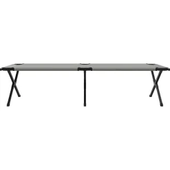 vidaXL Klapp Schlafbett fürs Camping Grau 210 x 80 x 46 cm