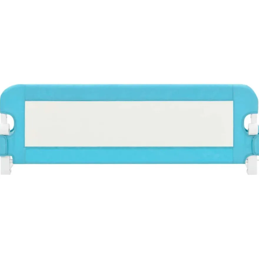 vidaXL Kleinkind-Bettschutzgitter Blau 120x42 cm Polyester