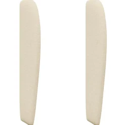 vidaXL Kopfteil Ohr Creme 80 x 23 x 6 cm Stoff
