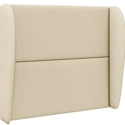 vidaXL Kopfteil Ohr Creme 80 x 23 x 6 cm Stoff