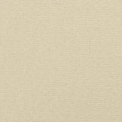 vidaXL Kopfteil Ohr Creme 80 x 23 x 6 cm Stoff