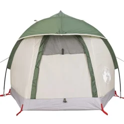 vidaXL Kuppel-Campingzelt 1 Person Grün Wasserdicht
