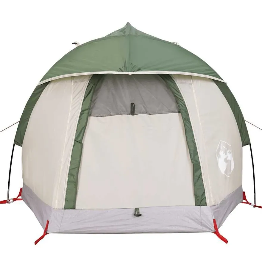 vidaXL Kuppel-Campingzelt 1 Person Grün Wasserdicht