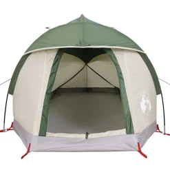 vidaXL Kuppel-Campingzelt 1 Person Grün Wasserdicht