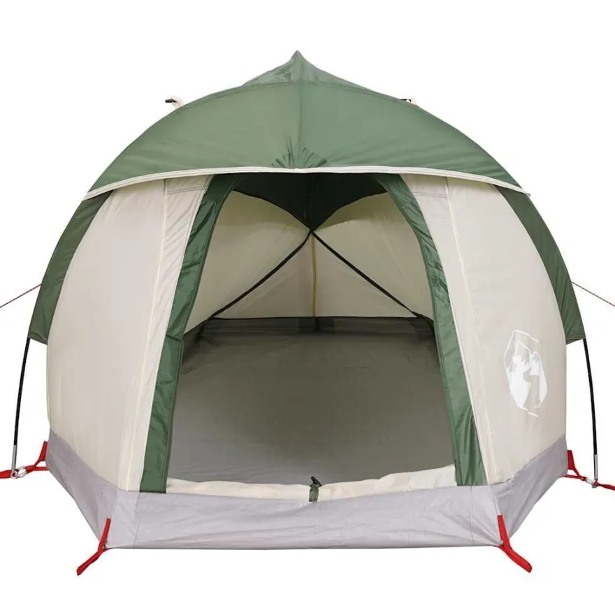 vidaXL Kuppel-Campingzelt 1 Person Grün Wasserdicht