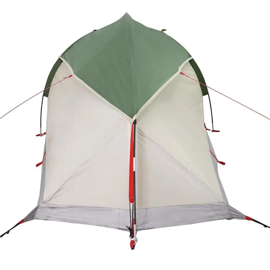 vidaXL Kuppel-Campingzelt 1 Person Grün Wasserdicht