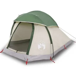 vidaXL Kuppel-Campingzelt 1 Person Grün Wasserdicht