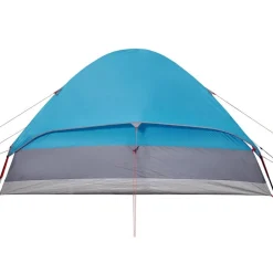 vidaXL Kuppel-Familienzelt 6 Personen Blau Wasserdicht