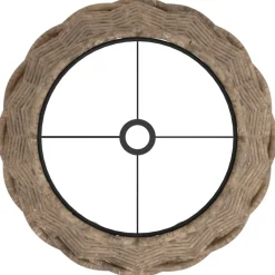 vidaXL Lampenschirm Braun Ø20x15 cm Korbweide