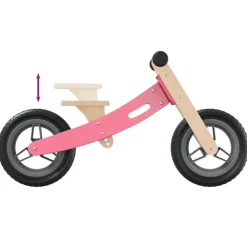 vidaXL Laufrad für Kinder Rosa