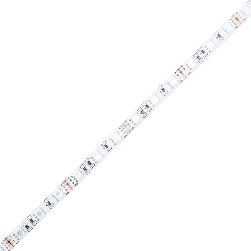 vidaXL LED-Schreibtisch Räuchereiche 140x55x91 cm Holzwerkstoff