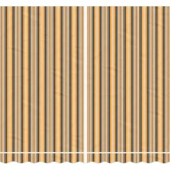 vidaXL Markisenbespannung Mehrfarbig Gestreift 3x2,5 m