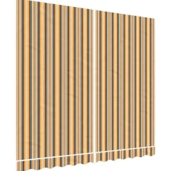 vidaXL Markisenbespannung Mehrfarbig Gestreift 3x2,5 m