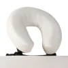 vidaXL Massageliege Klappbar 2-Zonen mit Aluminiumgestell Cremeweiß