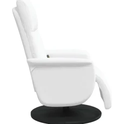 vidaXL Massage Relaxsessel Weiß 71 x 90 x 105 cm Kunstleder