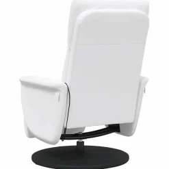 vidaXL Massage Relaxsessel Weiß 71 x 90 x 105 cm Kunstleder