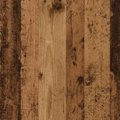 vidaXL Monitorständer Altholz-Optik 100x27x10 cm Holzwerkstoff
