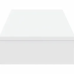 vidaXL Monitorständer Weiß 100x27x10 cm Holzwerkstoff