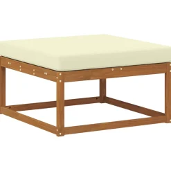 vidaXL Outdoor-Sofagarnitur 8 stk. Natur und Creme