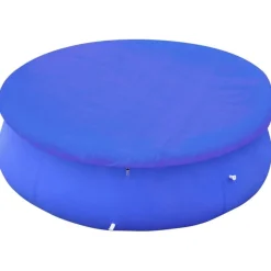vidaXL Poolabdeckungen 2 Stk. PE Rund 540 cm 90 g/m²