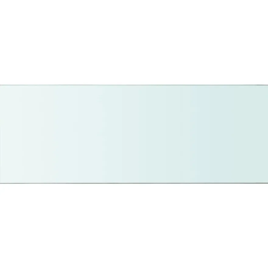 vidaXL Regalboden Glas Transparent 80x30 cm