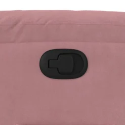 vidaXL Relaxsessel mit Aufstehhilfe Rosa Samt