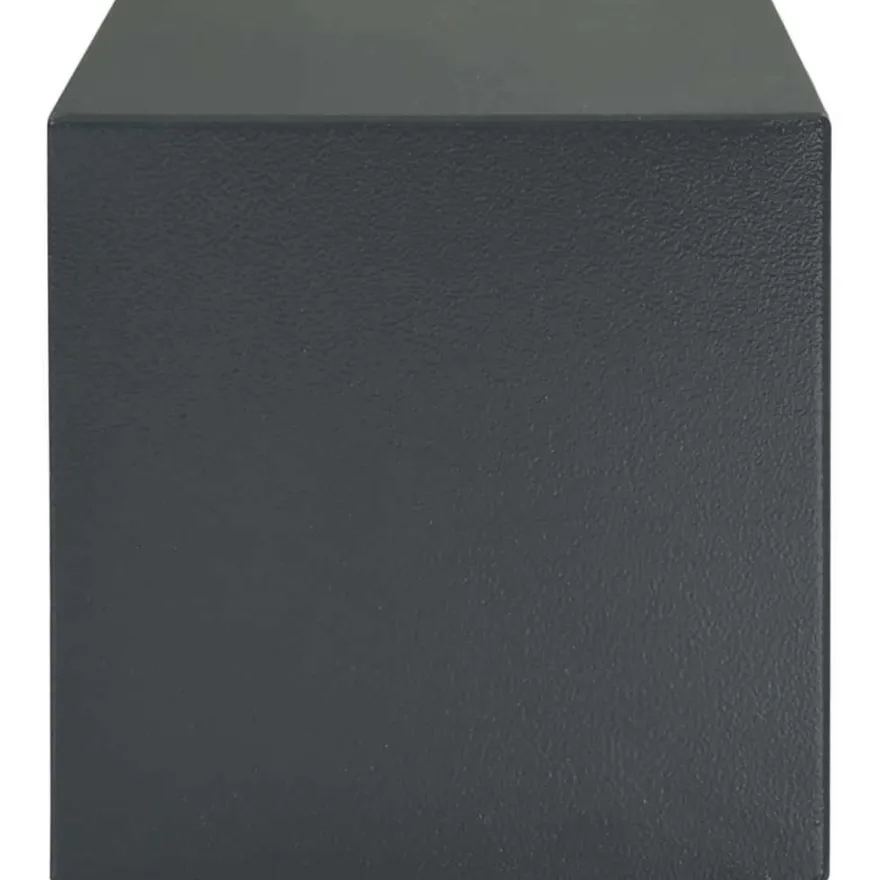 vidaXL Safe Box mit Schloss Dunkelgrau 35 x 25 x 25 cm Stahl
