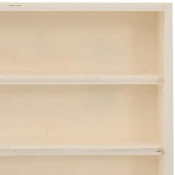 vidaXL Sammlervitrine aus Holz mit 6 Regalen 100x8,5x55 cm