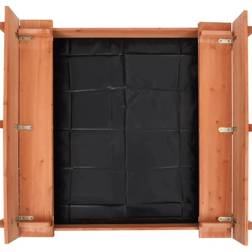 vidaXL Sandkasten Tannenholz 95×90×15 cm