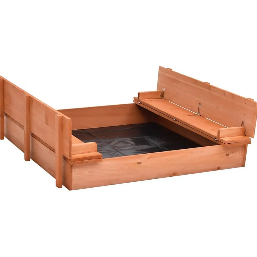 vidaXL Sandkasten Tannenholz 95×90×15 cm