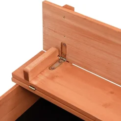vidaXL Sandkasten Tannenholz 95×90×15 cm
