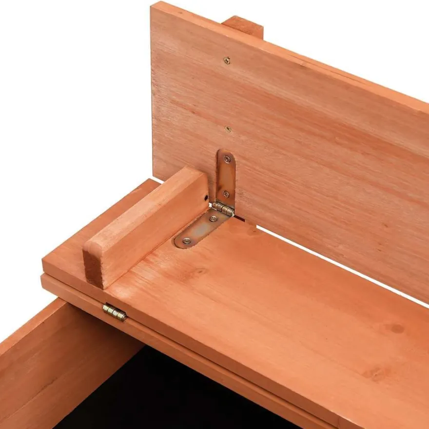 vidaXL Sandkasten Tannenholz 95×90×15 cm