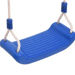vidaXL Schaukelsitze mit Seilen 2 Stk. Blau 38x16 cm PE