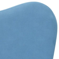 vidaXL Schlafsofa für Kinder Blau Weich Plüsch