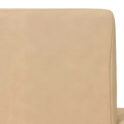 vidaXL Schlafsofa für Kinder Creme Weicher Plüsch
