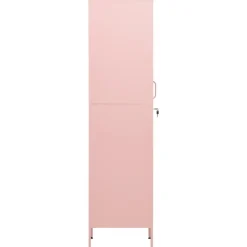 vidaXL Schließfachschrank Rosa 35x46x180 cm Stahl