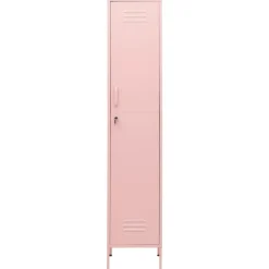vidaXL Schließfachschrank Rosa 35x46x180 cm Stahl