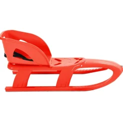 vidaXL Schlitten mit Lehne Rot 102,5x40x23 cm Polypropylen