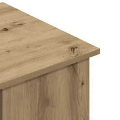 vidaXL Schreibtisch Artisan-Eiche 100x55x75 cm Holzwerkstoff