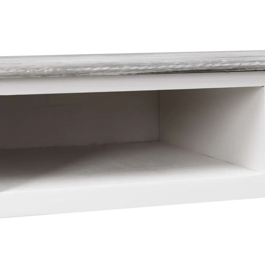 vidaXL Schreibtisch Grau 110×45×76 cm Holz