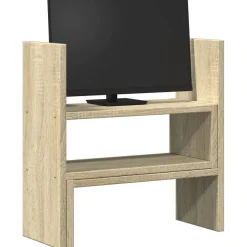 vidaXL Schreibtisch-Organizer Verstellbar Sonoma-Eiche 40x17x41 cm