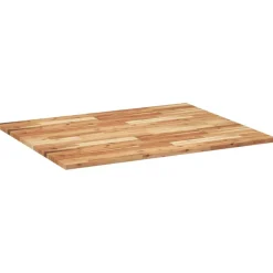 vidaXL Schreibtischplatte Ölbeschichtung 100x80x2 cm Massivholz Akazie