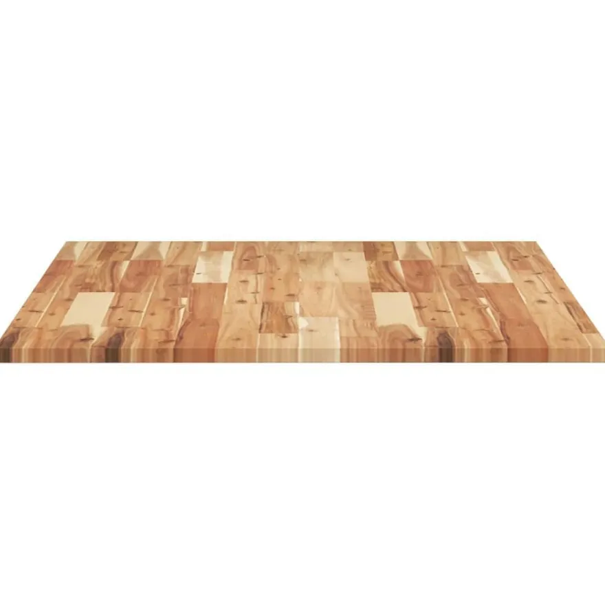 vidaXL Schreibtischplatte Ölbeschichtung 100x80x2 cm Massivholz Akazie